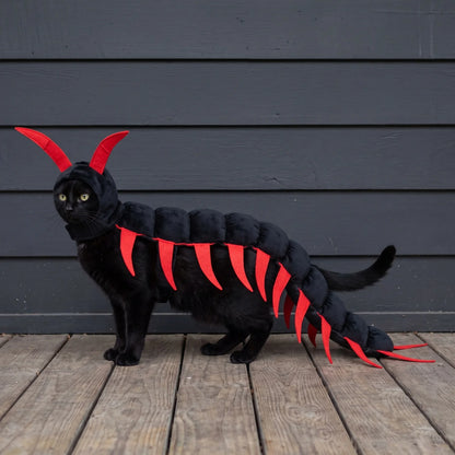 Catzilla - Disfraz Ciempiés para Gatos